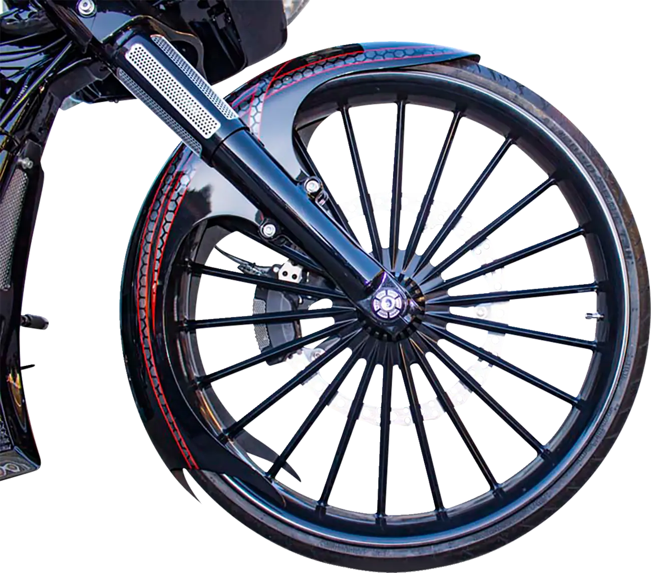 Paul Yaffe Bagger Nation Talon Steel Front Fender