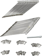 Drag Specialties Chrome Spoke Set for 21" Front Wide Glide
