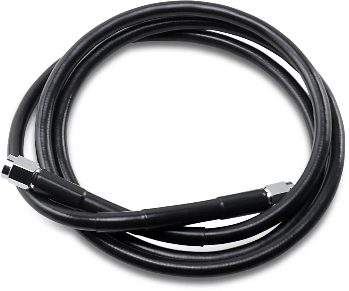 Drag Specialties Universal Bremsleitung 52" Schwarz Vinyl