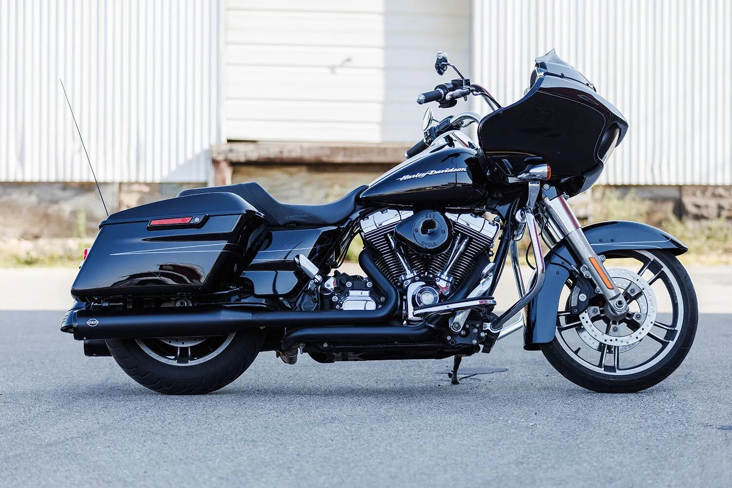 S&S Cycle GNX Slip-On Schalldämpfer - Aggressiver Klang