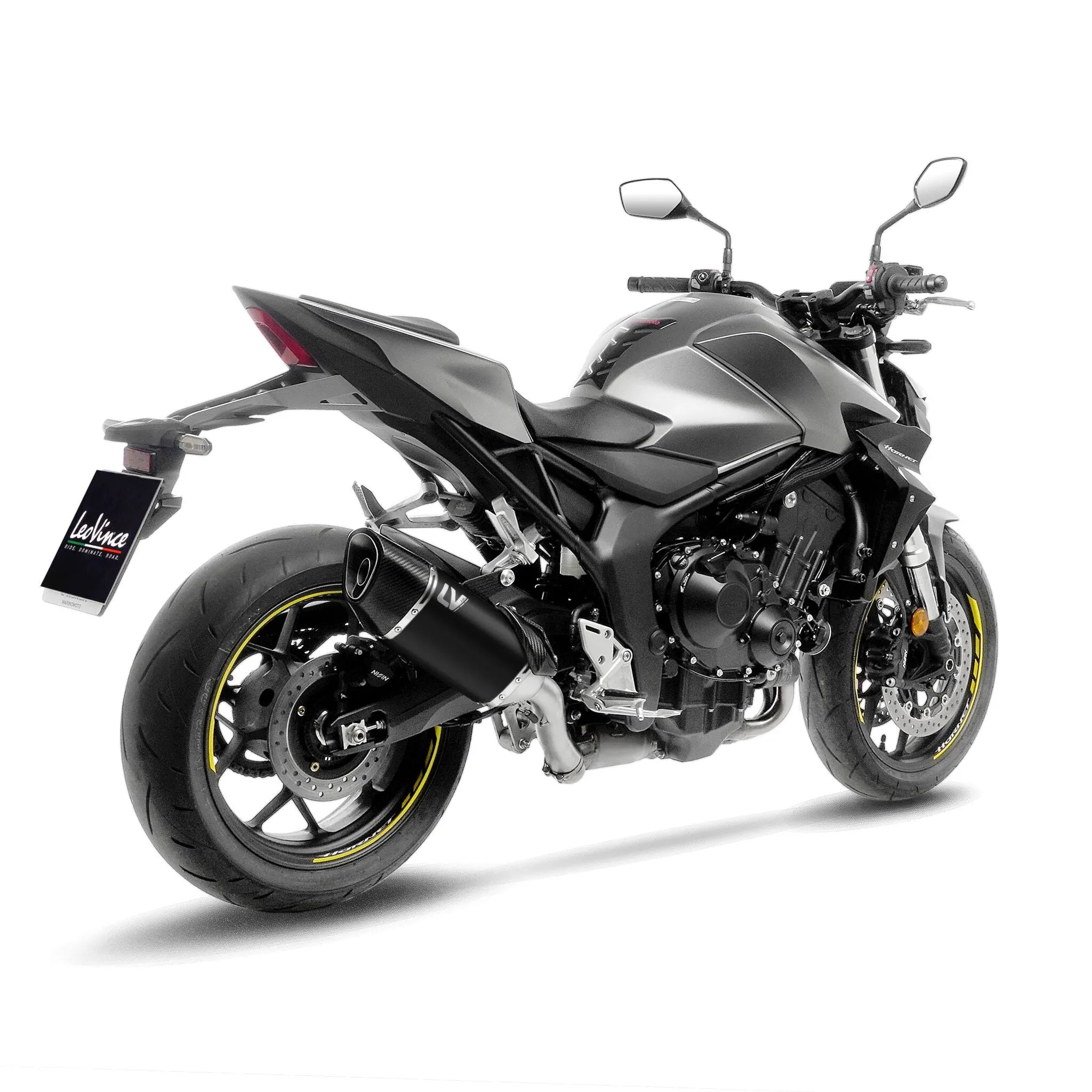 Leovince Lv-14r Black Edition Slip-on Muffler - ECE Street Legal Approved