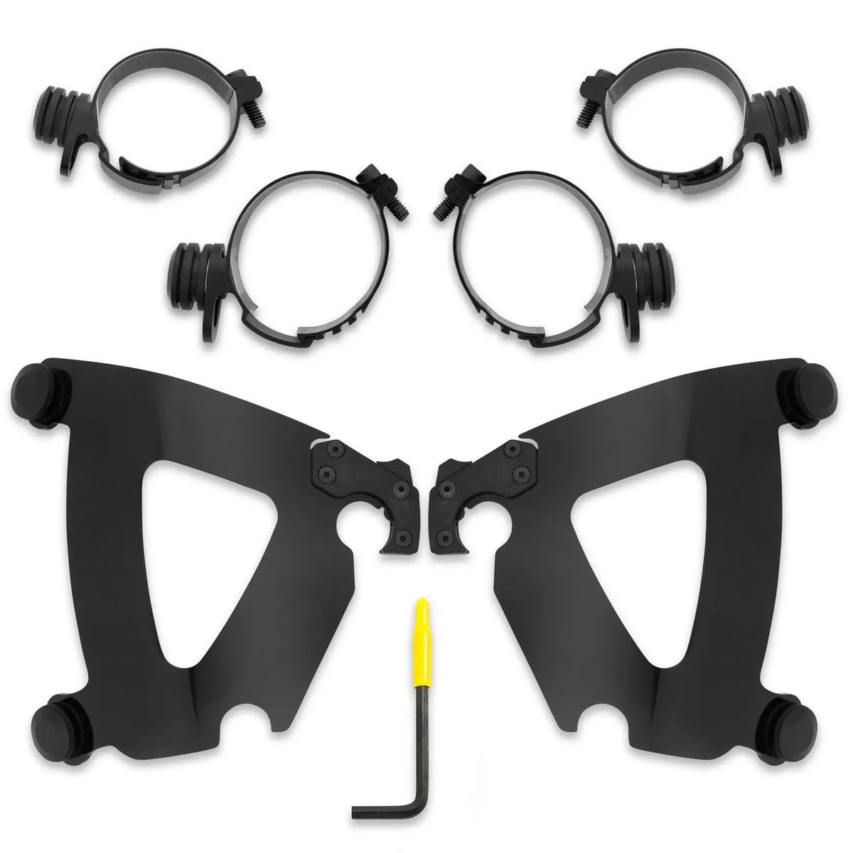 Memphis Shades HD Road Warrior Mount Kit for H-D FXLRS 25-26