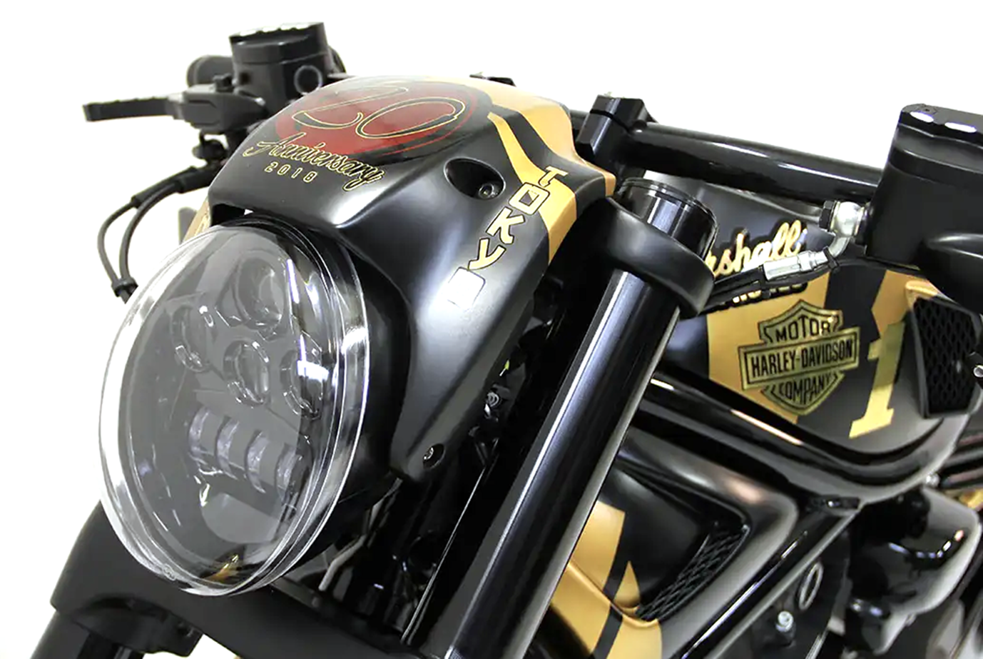 Cult-Werk Headlight Lowering Kit V-Rod – Electric & Light