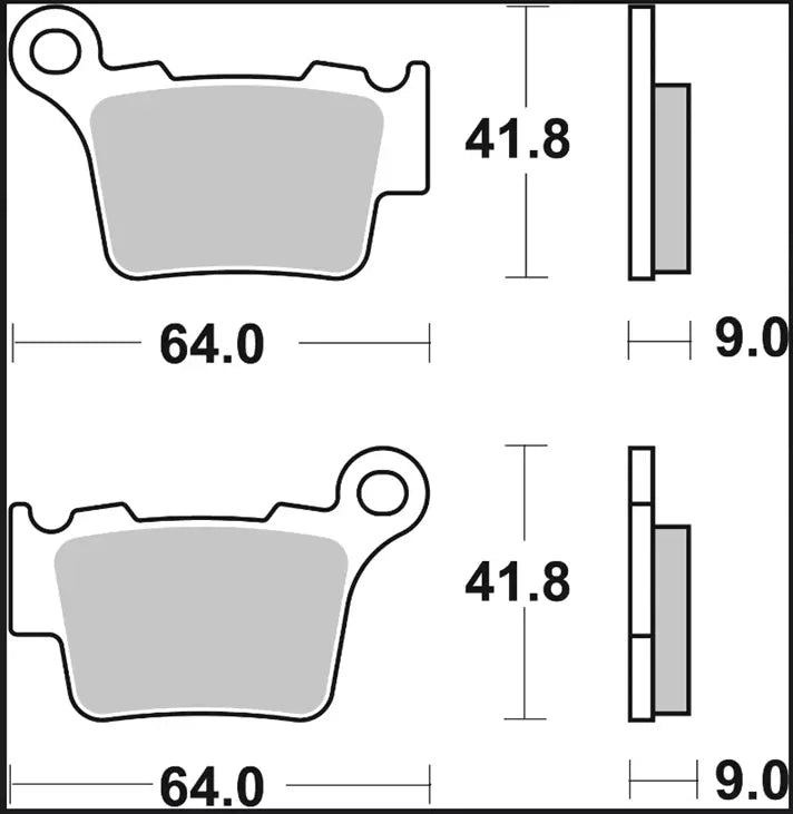 Brembo Tt Prime Line Carbon-Keramik-Bremsbeläge