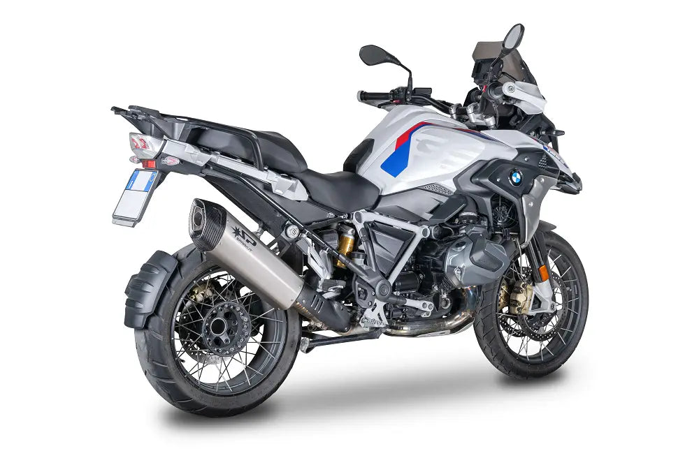 Spark Fighter Slip-On Auspuff mit Titankörper - ECE Straßenzulassung