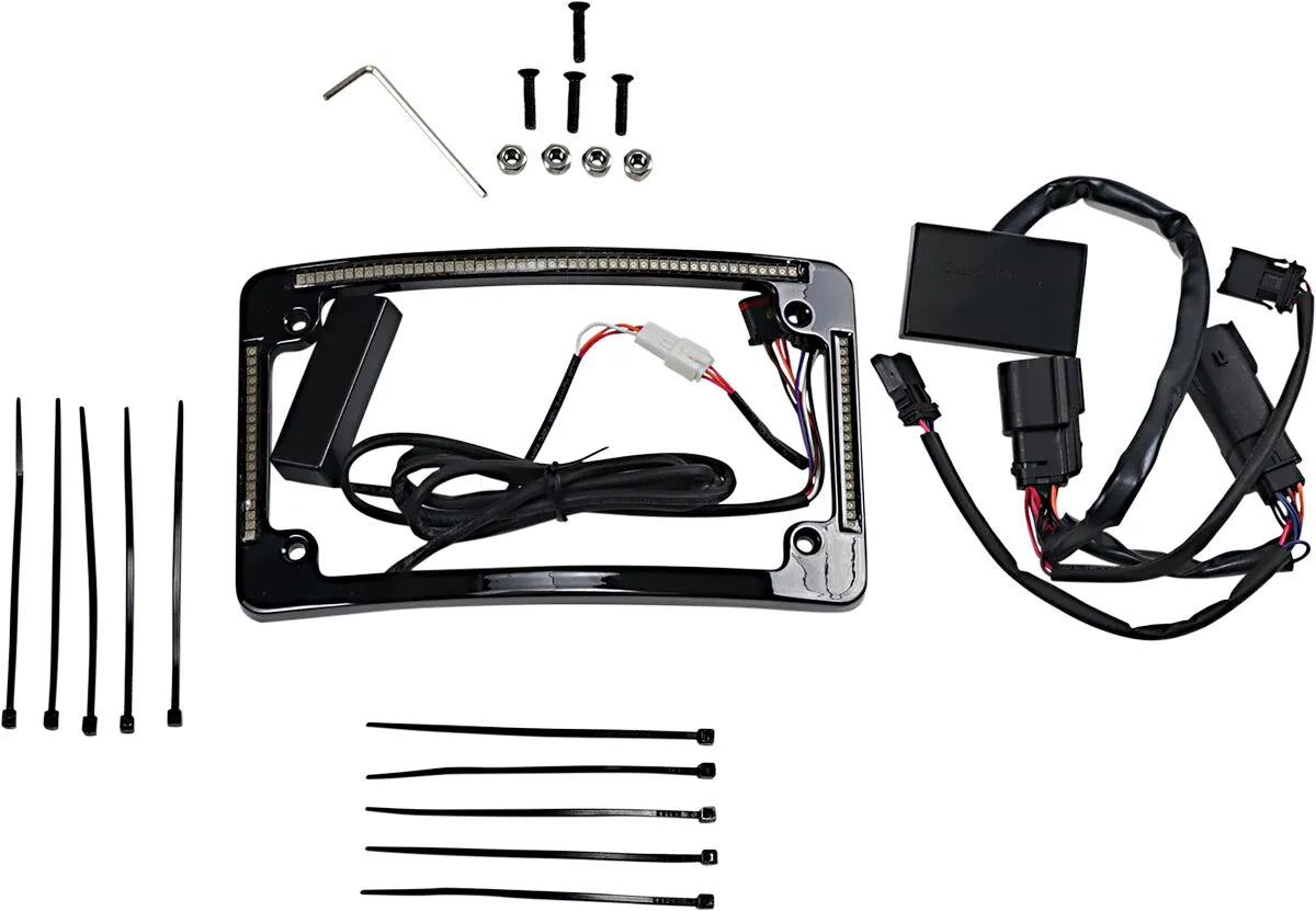 Custom Dynamics Led Radius License Plate Frame