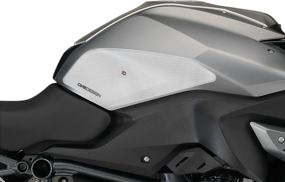 Onedesign Tank Grip - Clear Resin Tank Pad For Bmw