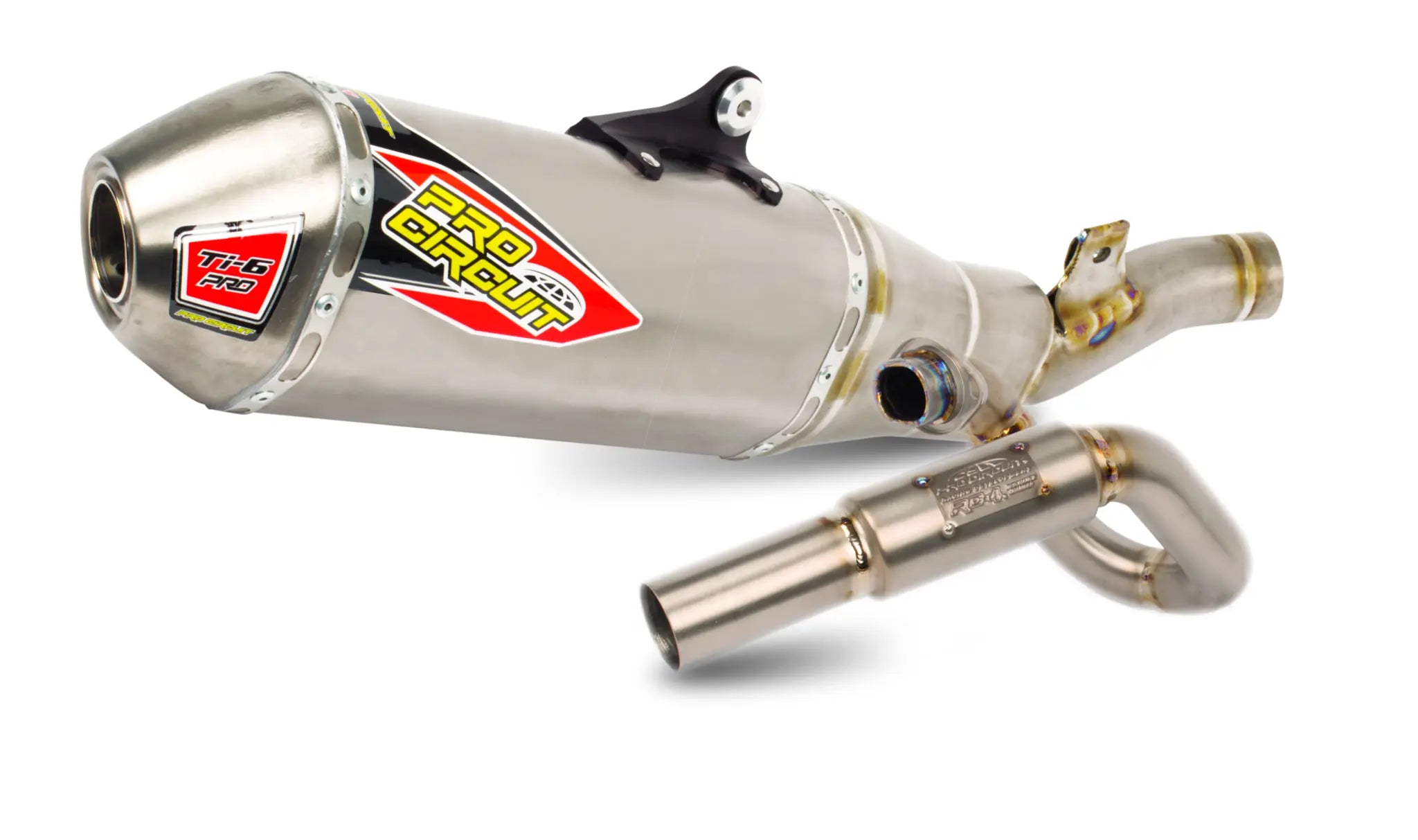 Pro Circuit Ti-6 Pro Bc Komplett Titan Auspuffanlage