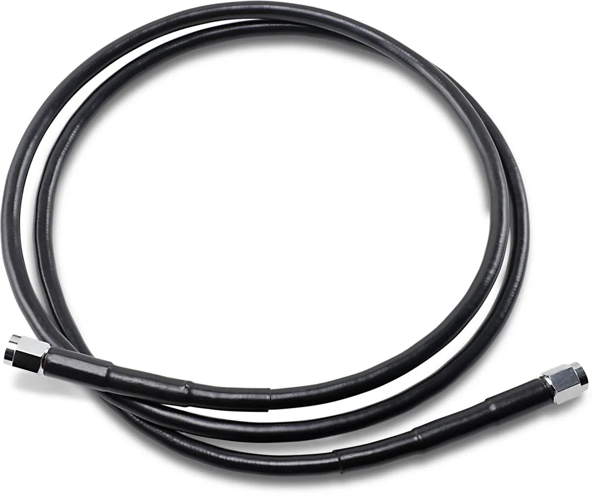 Drag Specialties Universal Bremsleitung 54" Schwarz Vinyl