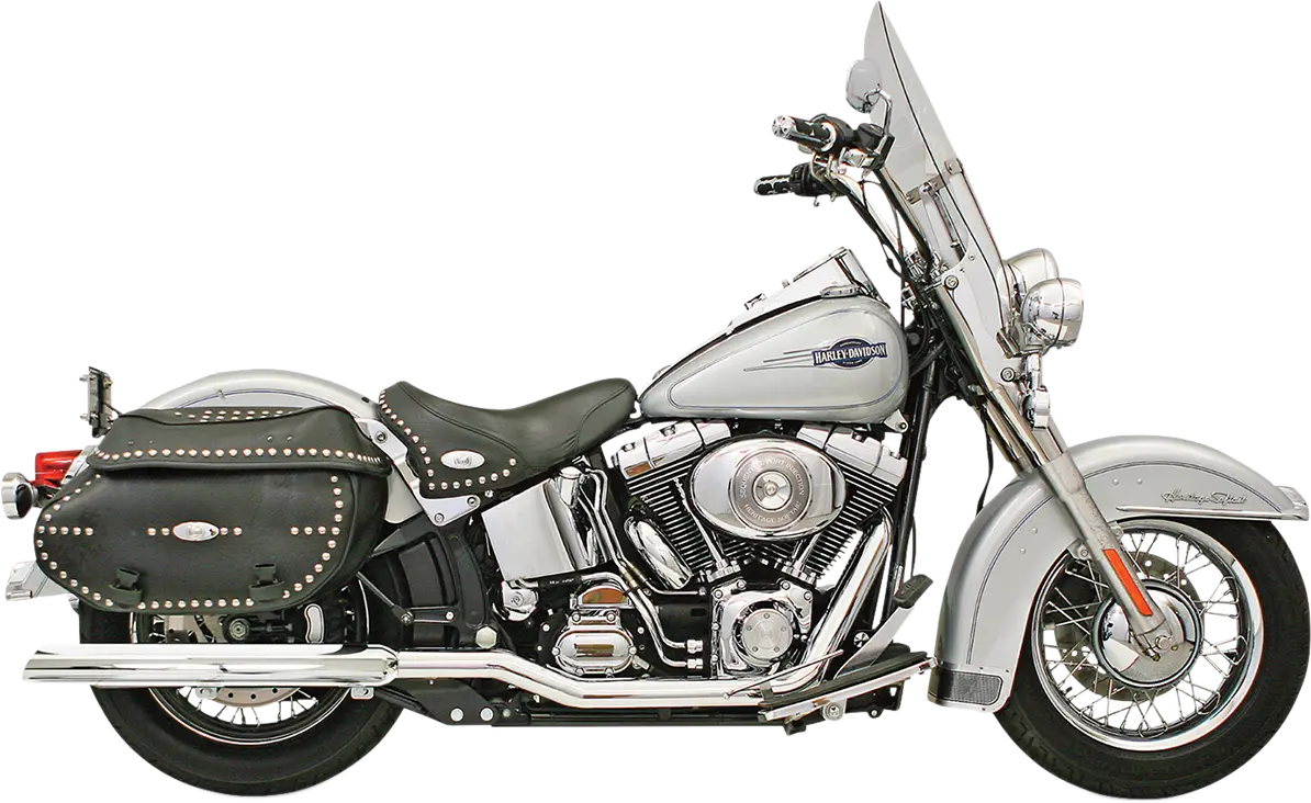 Bassani Xhaust Power Curve True-Dual Krümmerrohre für Softail