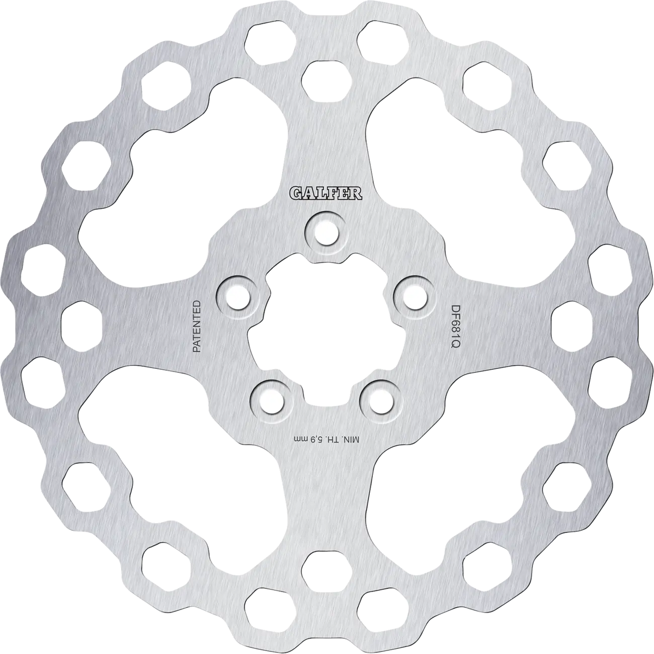 Galfer Cubiq Bremsscheibe 291mm Für Motorrad - Hinten