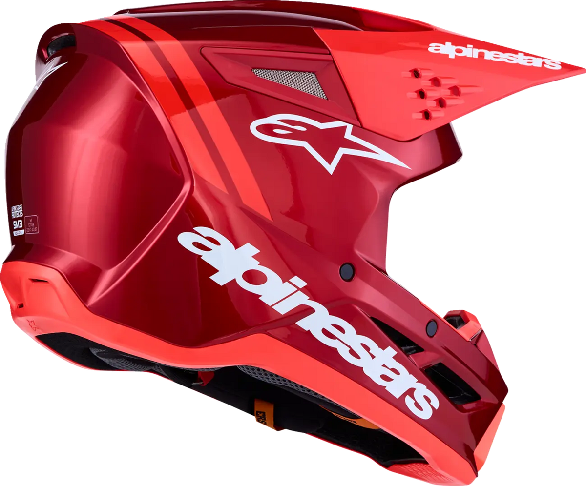 Alpinestars SM3 Radium Helmet Red/White