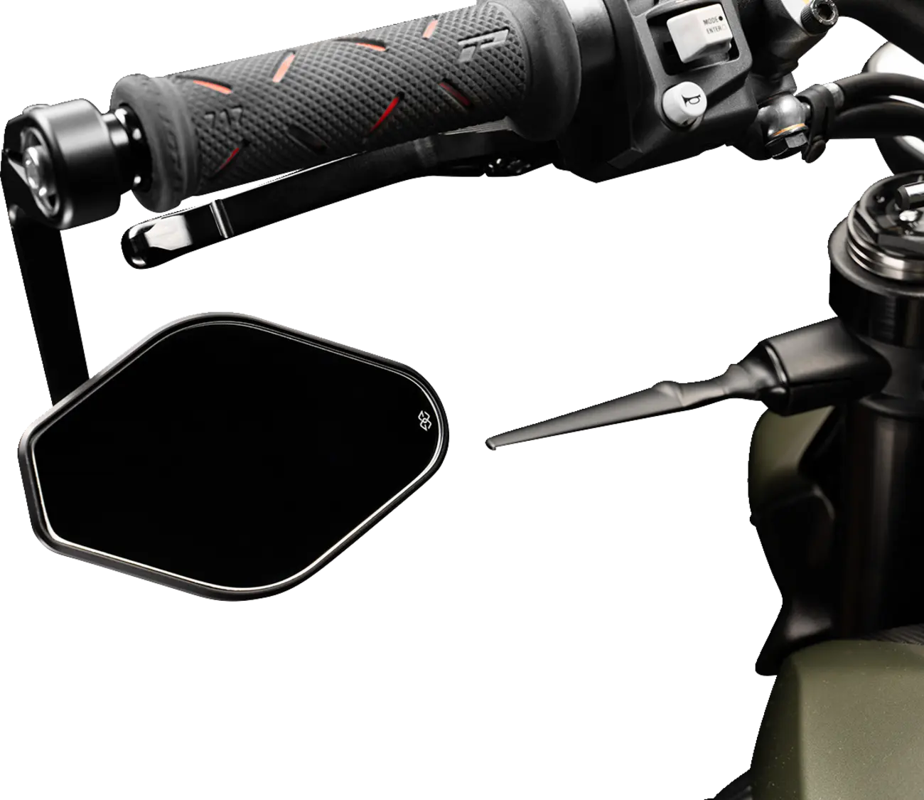 Gilles Tooling Stratos Handlebar End Mirror
