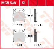 Trw Si Series Sintered Off-Road Bremsbeläge - Hinten