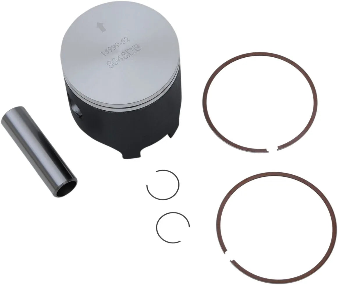 Wossner Piston Kit - 2-stroke, 64.00mm Bore