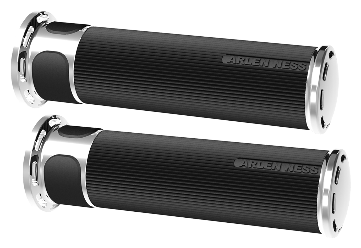 Arlen Ness Fusion Billet Look Handlebar Grips