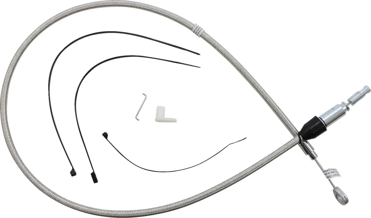 Magnum Shielding Schnellverbindungs-Kupplungsseil, polierter Edelstahl