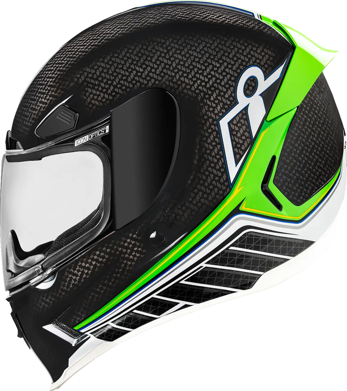 Icon Airframe Pro Carbon Hyperstrike Helmet Green