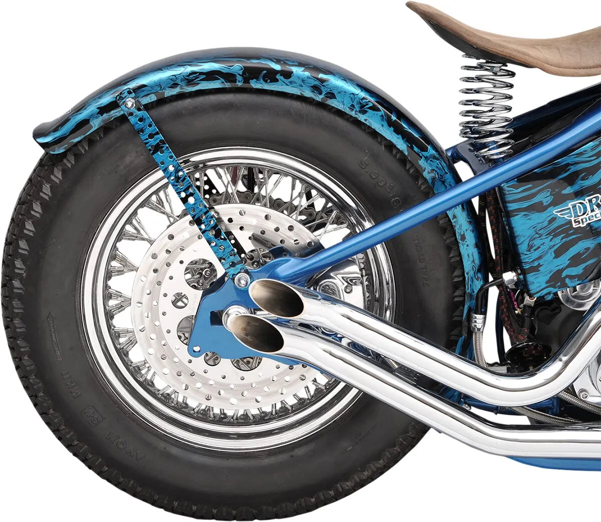 Drag Specialties Polished Brake Rotor For Oem Calipers