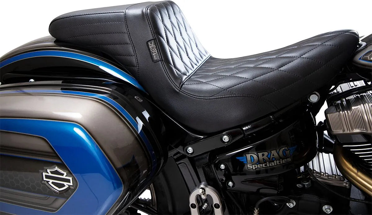 Le Pera Kick Flip Biker Gel Seat - For Harley Davidson