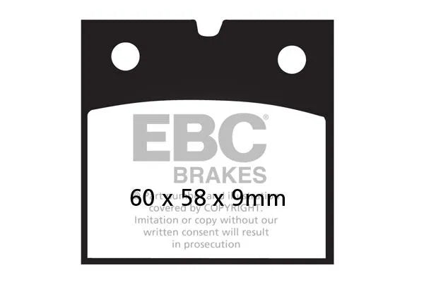 Ebc Vee Semi-Sintermetall Bremsbeläge - Vorne & Hinten