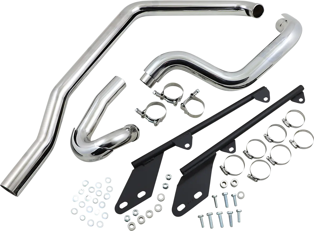 Bassani Xhaust Power Curve True-Dual Krümmer für Softail