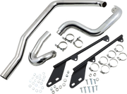 Bassani Xhaust Power Curve True-Dual Krümmer für Softail