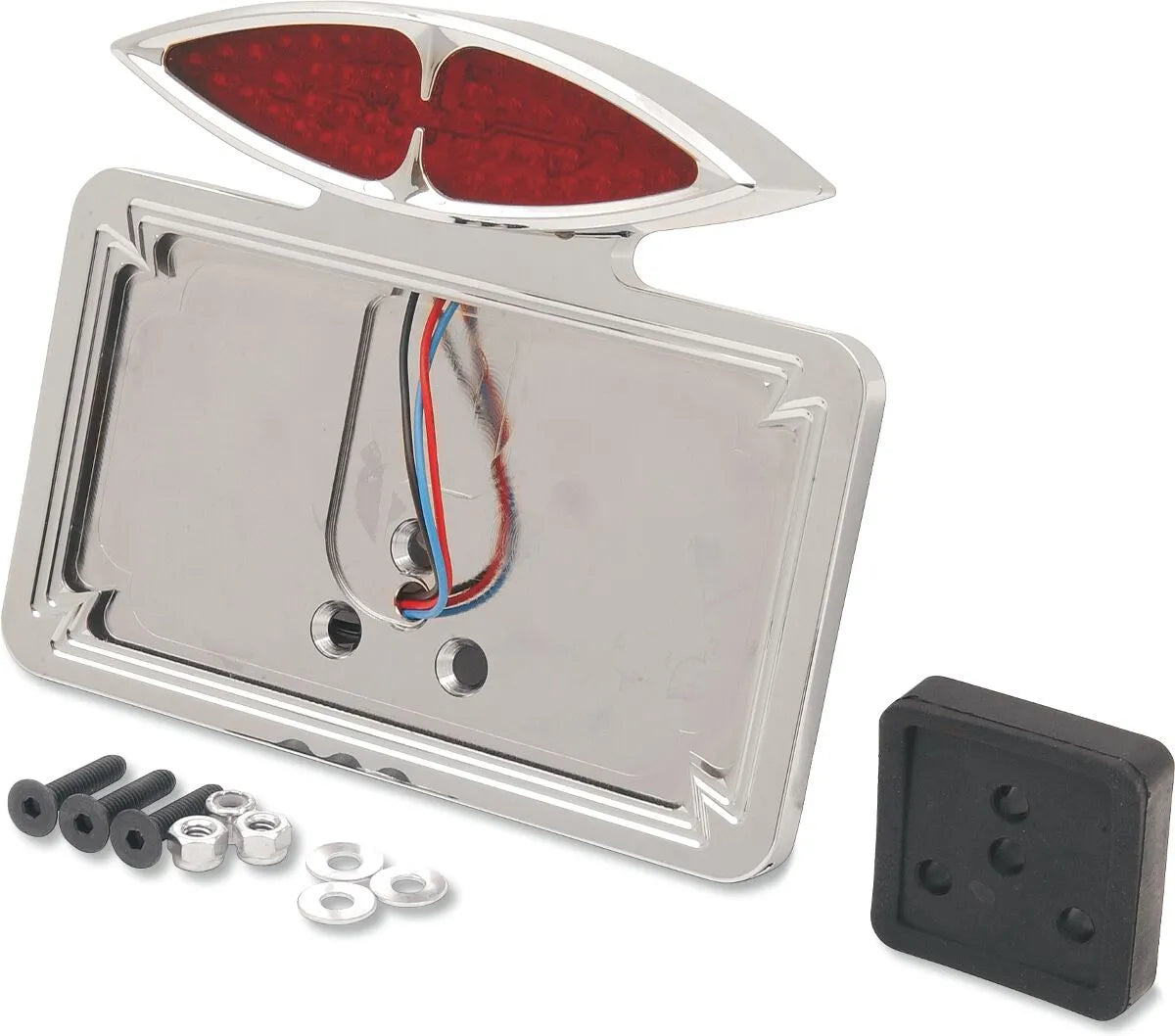 Drag Specialties Cateye Taillight & License Mount