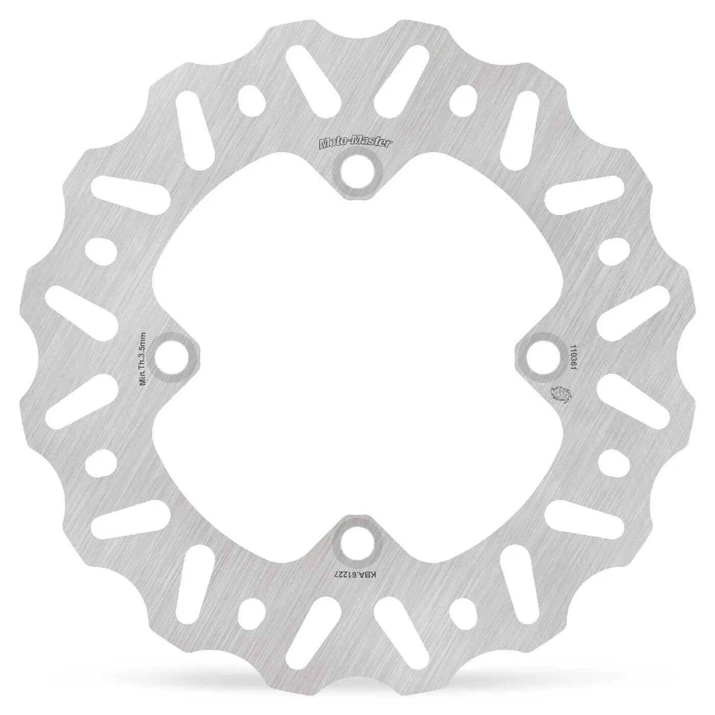 Moto-master Nitro Series Bremsscheibe OEM Ersatz - Hinten