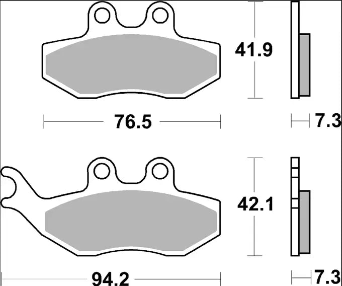 Brembo Prime Line Brake Pad Genuine Carbon Ceramic