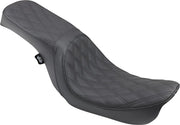 Drag Specialties Predator 2-up Seat - For Harley Davidson