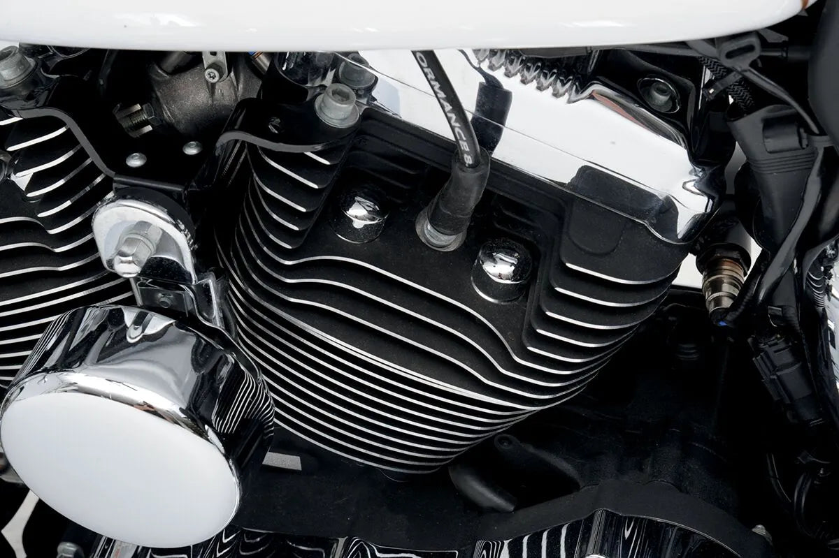 Drag Specialties Chrome Head Bolt Covers