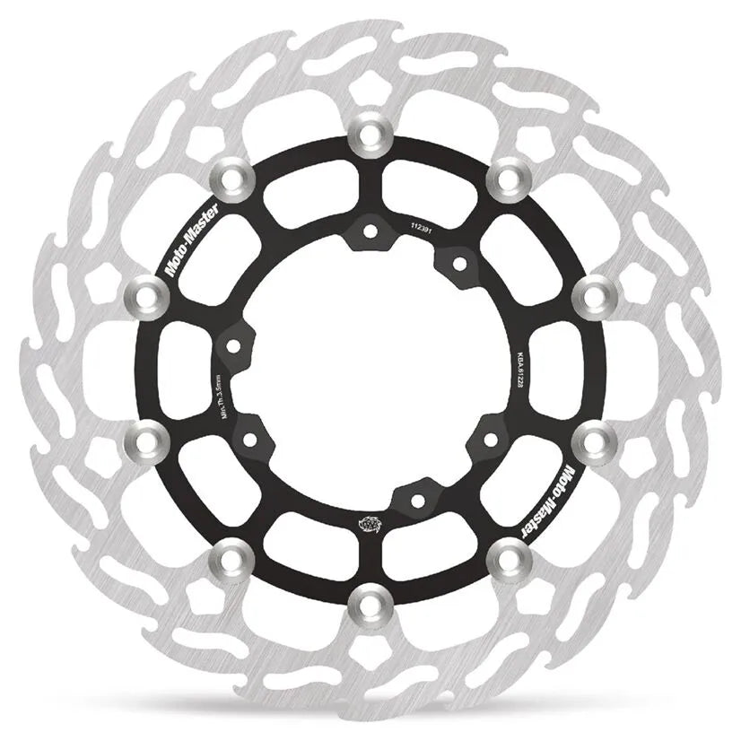 Moto-master Flame Series Schwimmende Bremsscheibe 296mm - Vorne