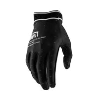 100% Ridefit Glove - Black