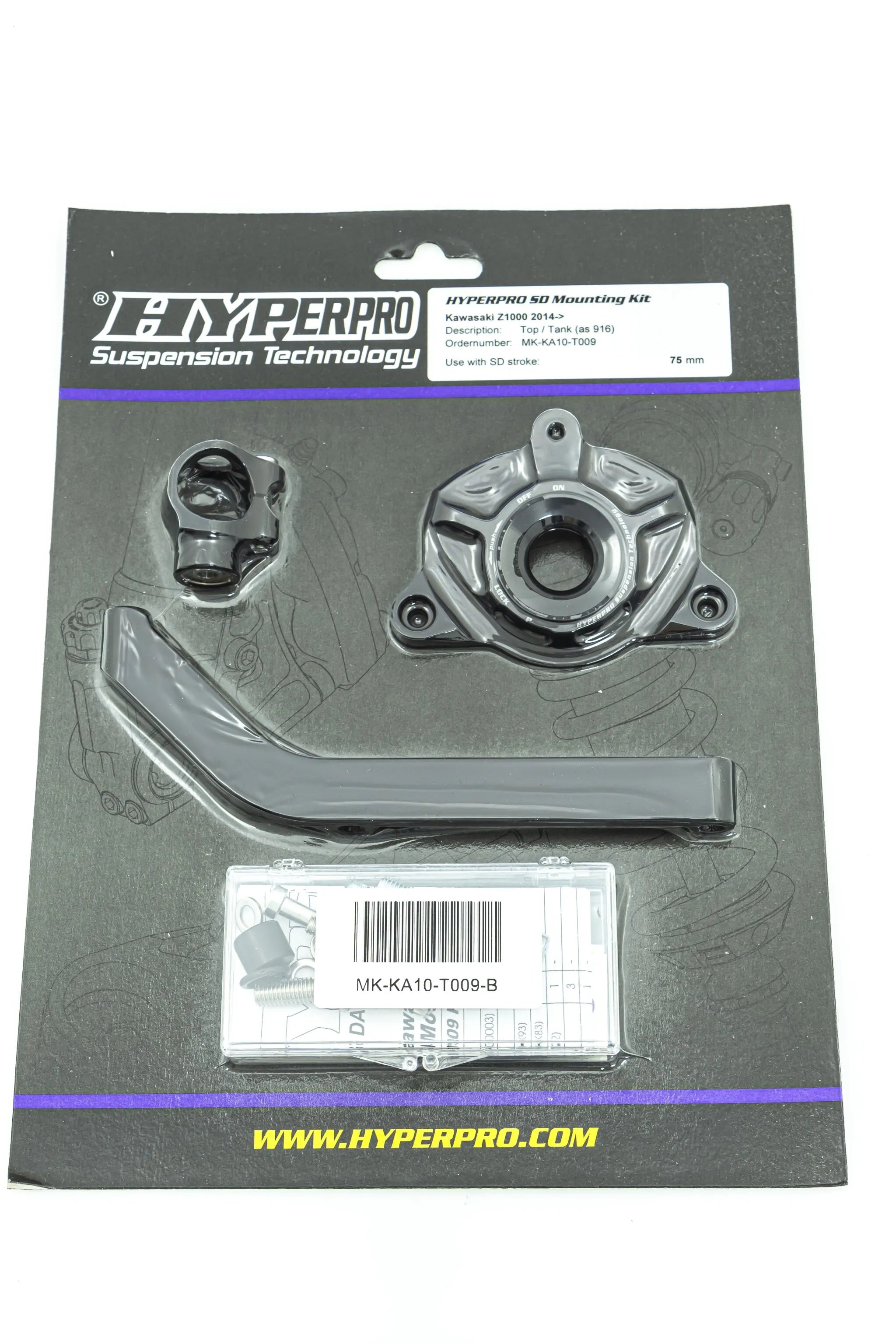 Hyperpro Steering Damper Mounting Kit