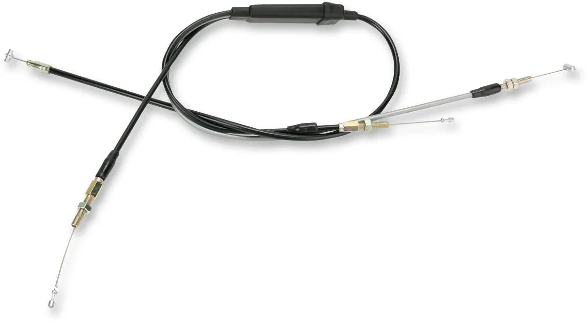 PARTS UNLIMITED Black Vinyl Single Throttle Cable