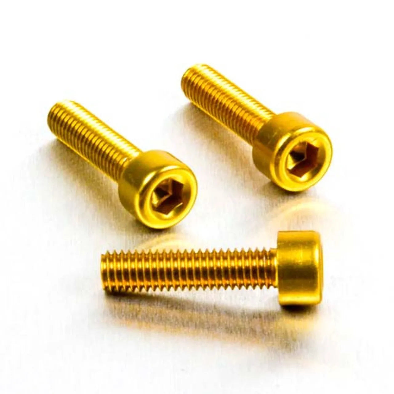 Pro Bolt Aluminium Fuel Cap Kit - Gold