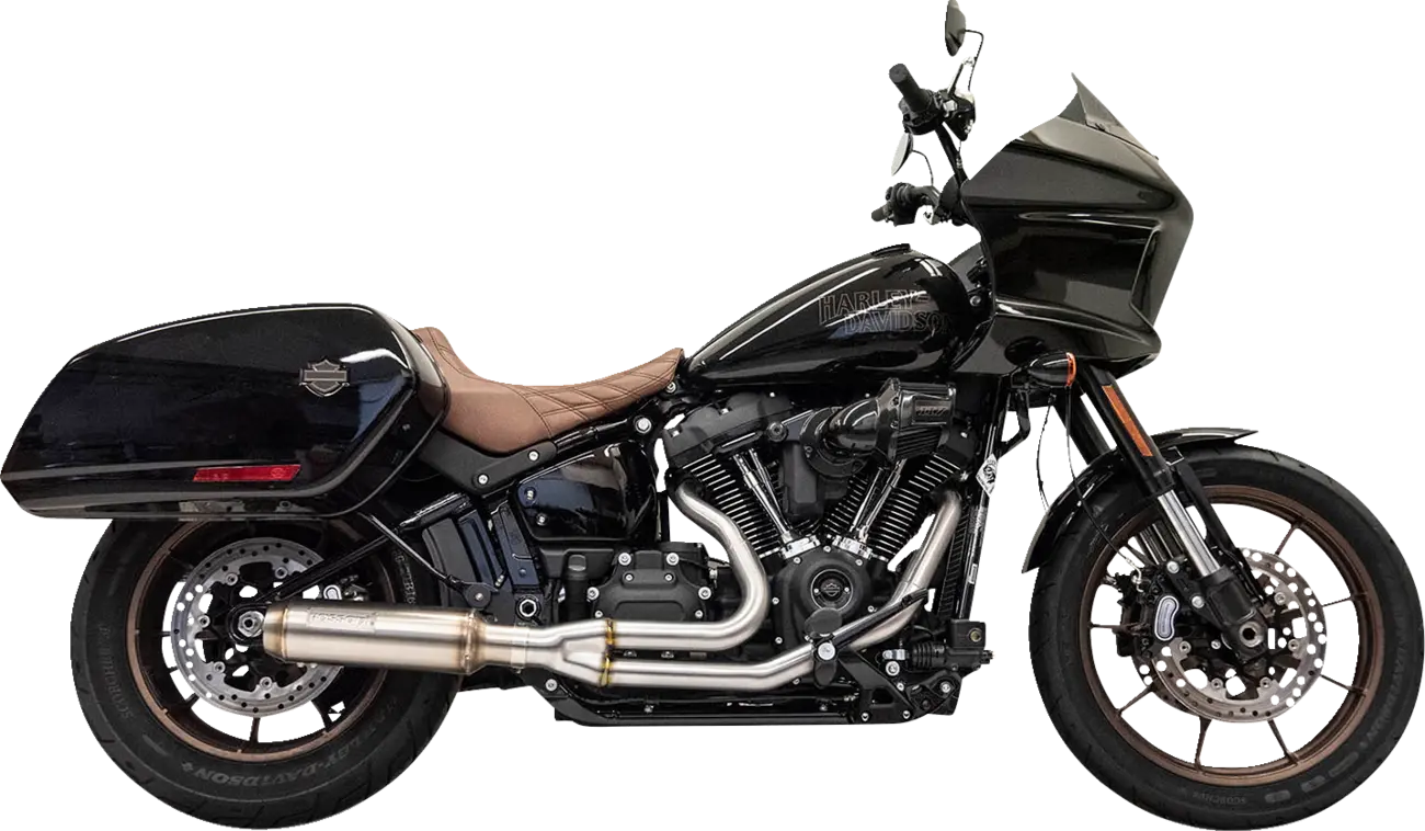 Bassani Xhaust 2-into-1 Exhaust System With 4" Muffler