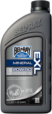 Bel-ray Exl Mineral 4t Engine Oil - 20w-50 - 1 Liter