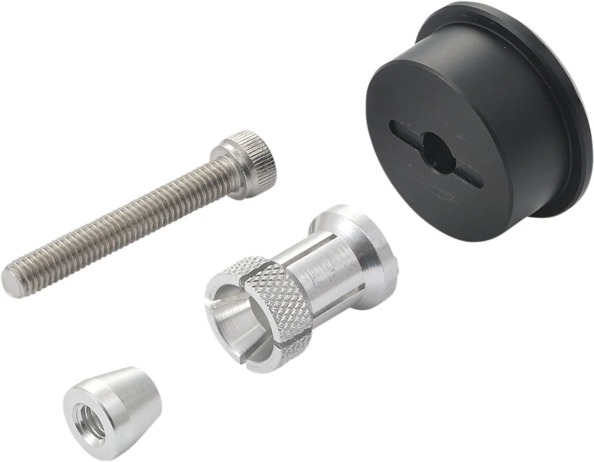 Daytona Bar End Mirror Adapter - Black Anodized