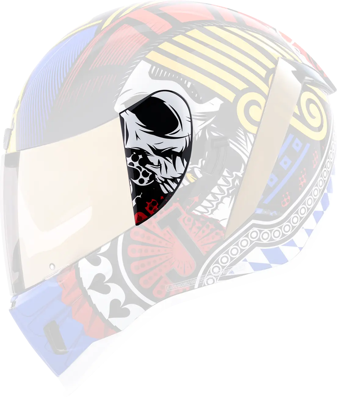 Icon Airform Helmet Side Plates Lucky Lid 5 Glory