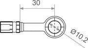Trw Varioflex Banjo Anschluss