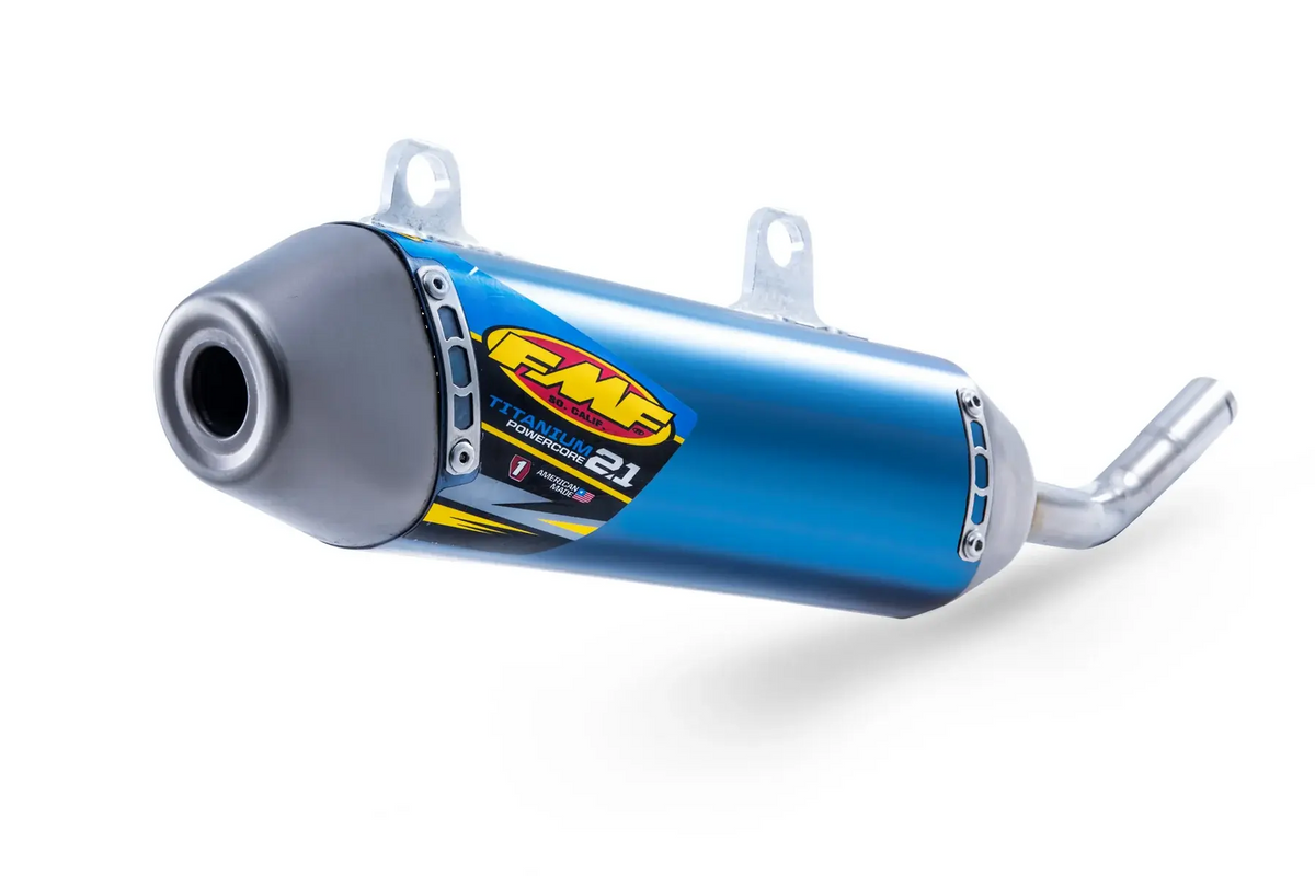 FMF PowerCore 2.1 Shorty Titanium Slip-On Silencer for Beta
