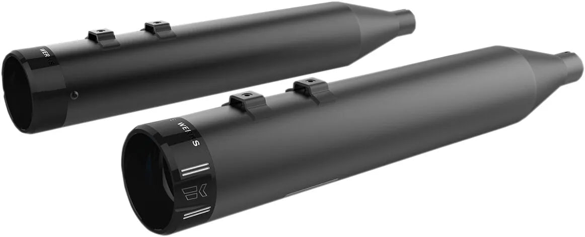 Khrome Werks 4-1/2" Hp-plus Slip-on Schalldämpfer Schwarz