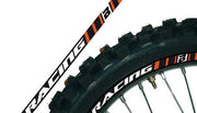 Blackbird Racing Orange Pvc Rim Decal