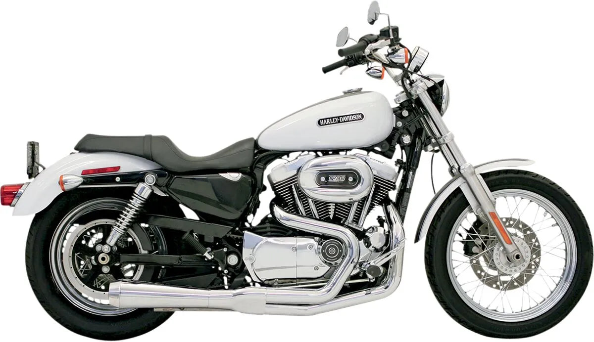 Bassani Xhaust Road Rage 2:1 XL Auspuffanlage Chrom: Ultimative Performance für Ihr Motorrad