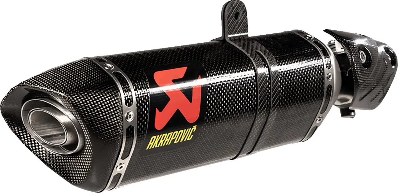 Akrapovic Slip-on Line Schalldämpfer mit Carbon-Endkappe - ECE Straßenzulassung