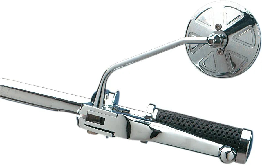 Drag Specialties Round Motorcycle Mirror