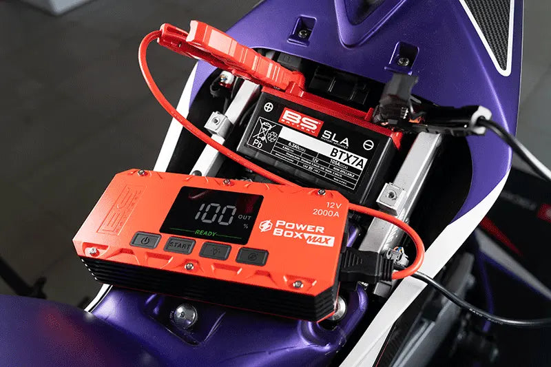 Bs Battery Power Box Max Lithium Booster 1000A Red