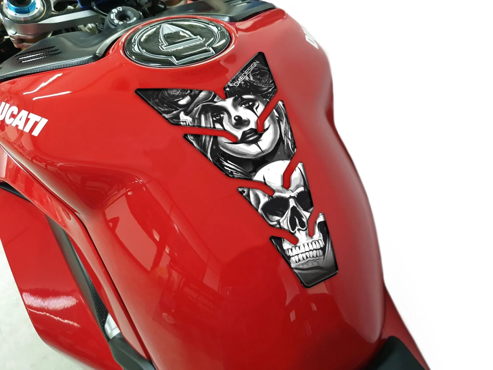 Onedesign Resin Tank Pad For Motorcycles
